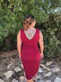 Date Night Plus Size Ruched Dress