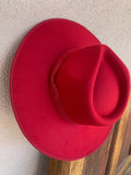 Man-hat-tan Wide Brim Felt Hat