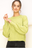 Perfect Pear Crew Neck Knitted Sweater