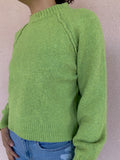 Perfect Pear Crew Neck Knitted Sweater